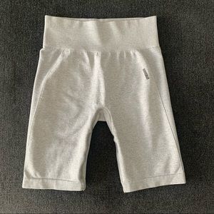 Grey Gymshark Biker Shorts